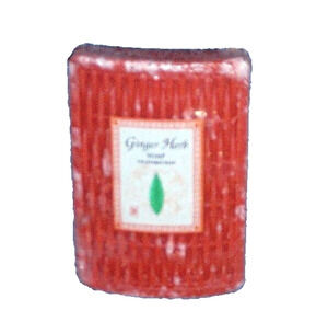 Miniature Ginger Herb Fragranced Soap Bar Vegetable Base, Travel Size, Handmade